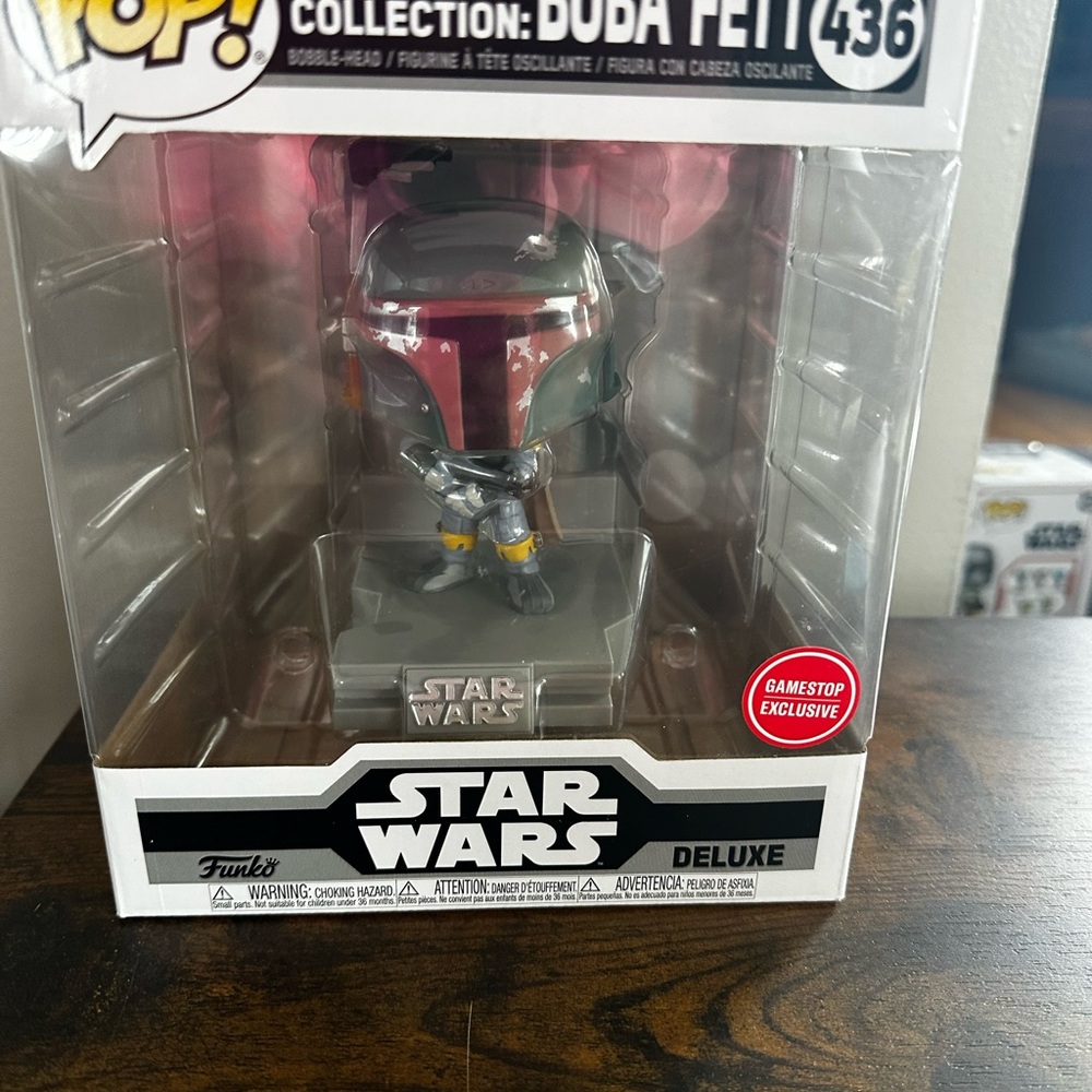 Funko Pop Star Wars Boba Fett Collectible # 436